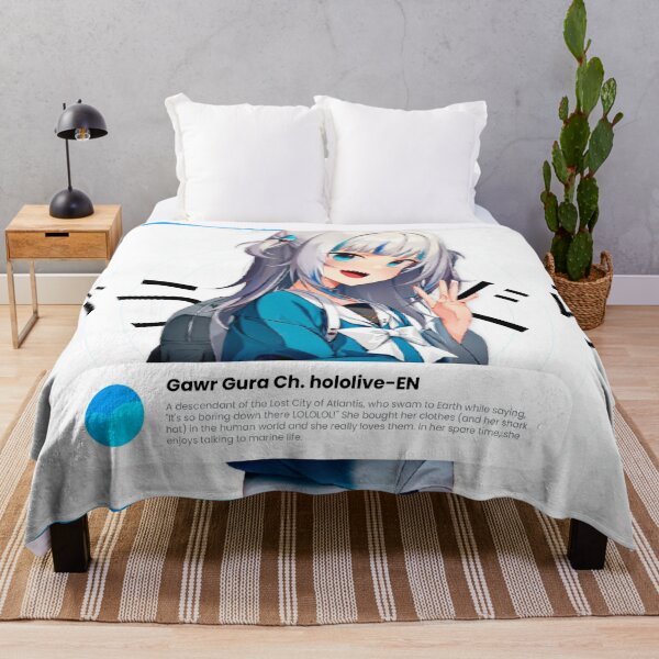 Item preview, Aesthetic Gawr Gura Banner Design designed and sold by kylewords00.