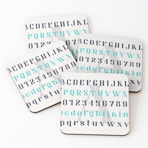 Item preview, Alphabet designed and sold by MARYMAXMAC.
