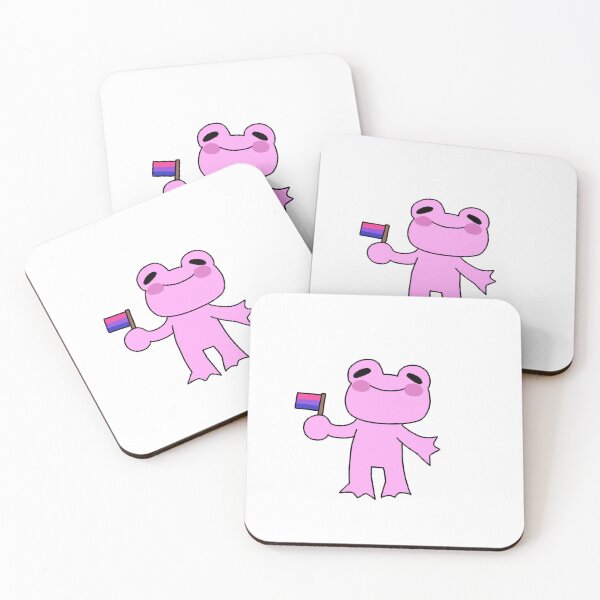 Item preview, bi pink frog designed and sold by zSkulli.