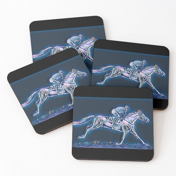 Item preview, Mustang Riding In The Night designed and sold by teewearstyle.