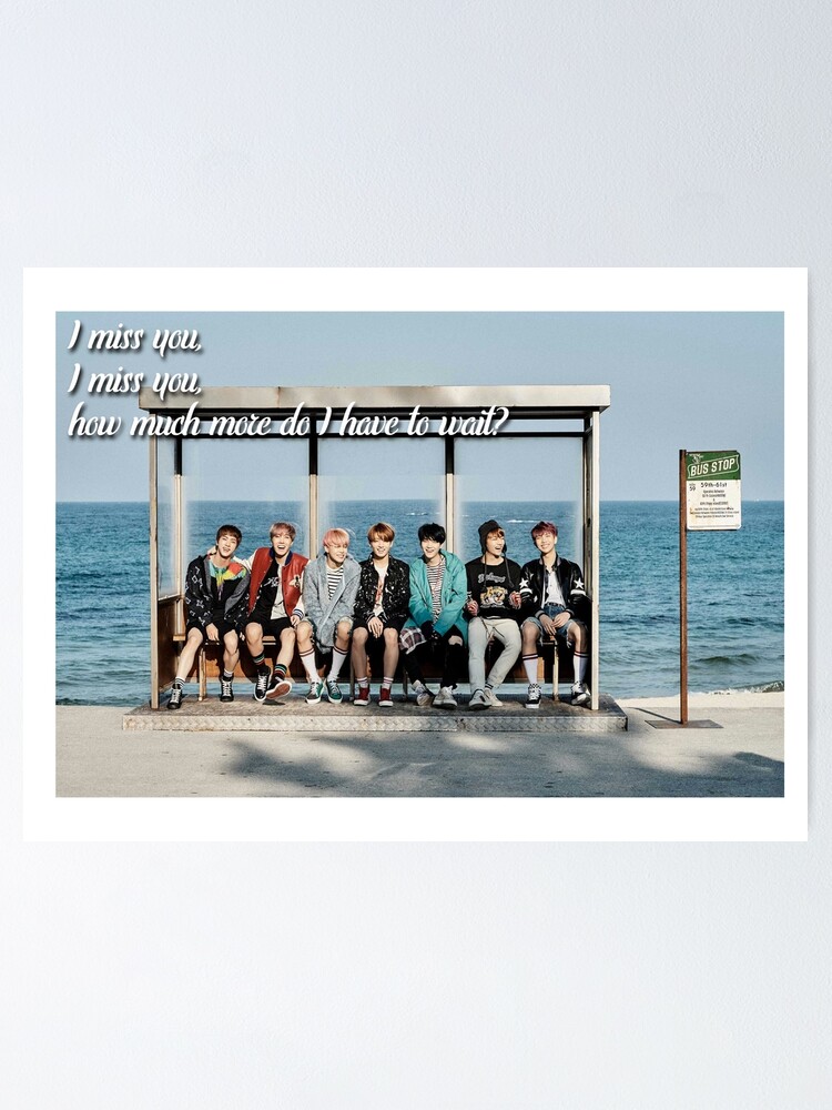 Bts Spring Day Poster By Agdesigners Redbubble