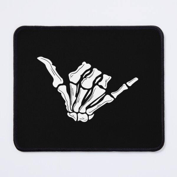 Item preview, Hang Ten Skeleton Hand Sign in White designed and sold by BEyourself be.