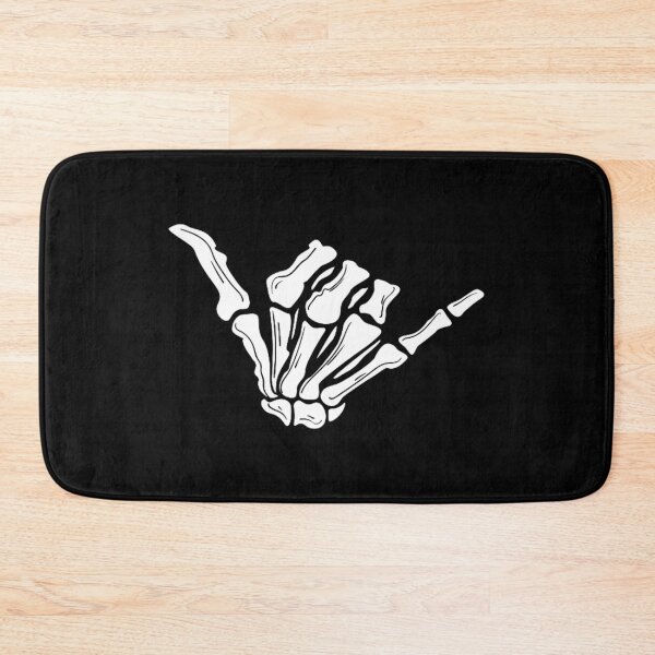 Item preview, Hang Ten Skeleton Hand Sign in White designed and sold by BEyourself be.
