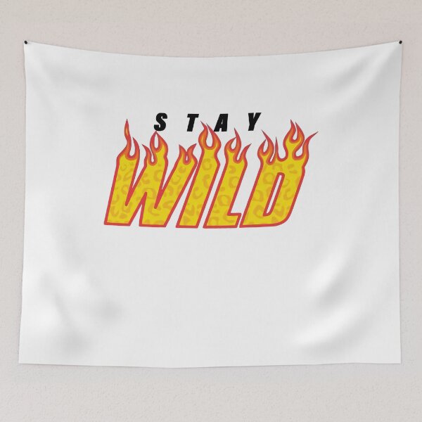 Item preview, Ben Azelart Merch Ben Azelart Stay Wild Fire designed and sold by DUEWARD FINKENBINDER.