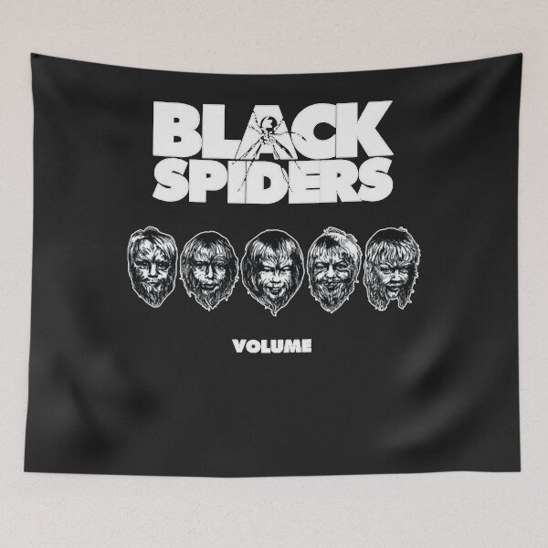 Item preview, Black spider band Classic designed and sold by DAVIDBARTL5.