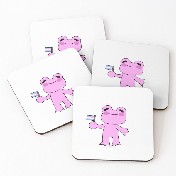 Item preview, trans pink frog designed and sold by zSkulli.