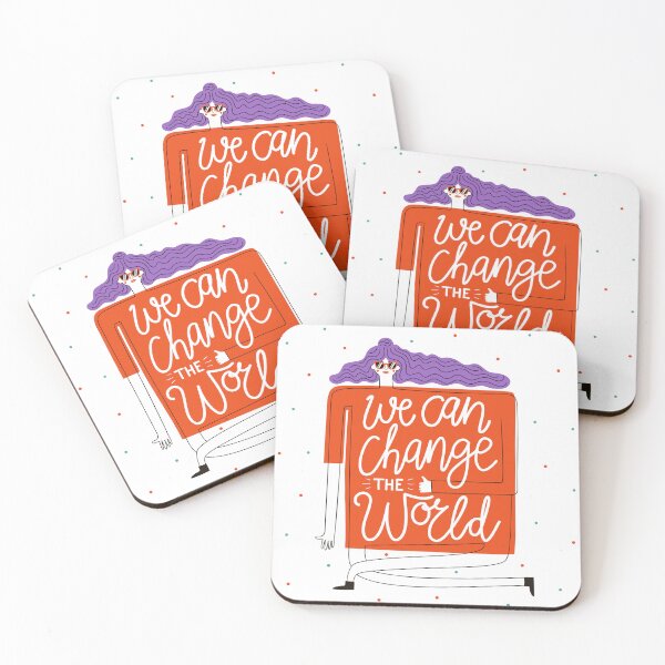 Item preview, We can change the World designed and sold by MARYMAXMAC.