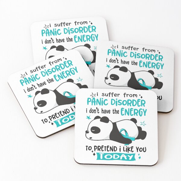 Item preview, Panic Disorder Awareness - I suffer from Panic Disorder i do not have the ENERGY to pretend i like you TODAY designed and sold by Hilten.