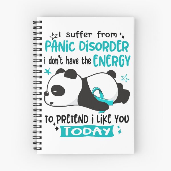 Item preview, Panic Disorder Awareness - I suffer from Panic Disorder i do not have the ENERGY to pretend i like you TODAY designed and sold by Hilten.