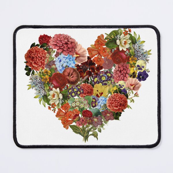 Item preview, Vintage Flower Heart designed and sold by beyoncecatsocks.