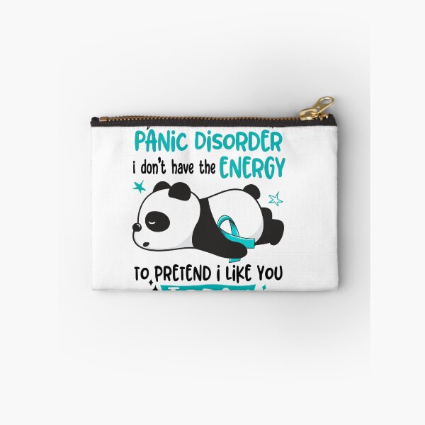 Item preview, Panic Disorder Awareness - I suffer from Panic Disorder i do not have the ENERGY to pretend i like you TODAY designed and sold by Hilten.