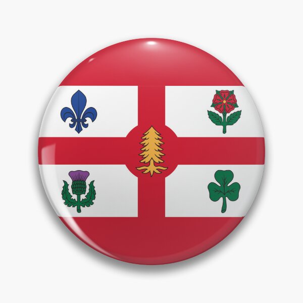 Item preview, Flag of Montreal, Quebec designed and sold by brigadeiro.