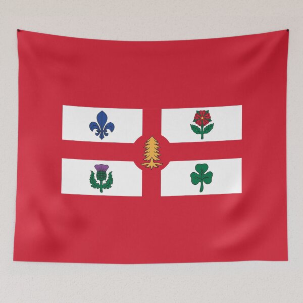 Item preview, Flag of Montreal, Quebec designed and sold by brigadeiro.
