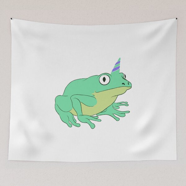 Item preview, Blue Unicorn Frog designed and sold by Housestore.
