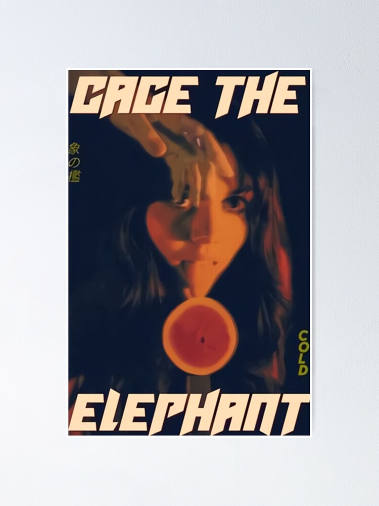 Thumbnail 1 of 3, Poster, cage the eIephant designed and sold by angelacarne.