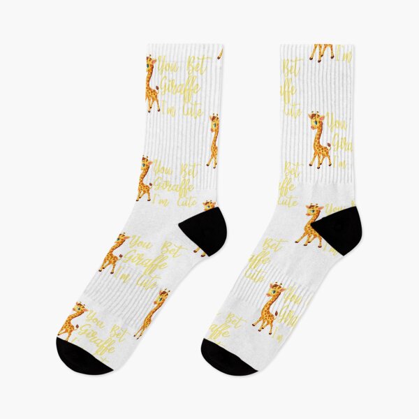 Item preview,  You Bet Giraffe I'm Cute Cute  Animal  designed and sold by AMERZAGUE DESIGN.