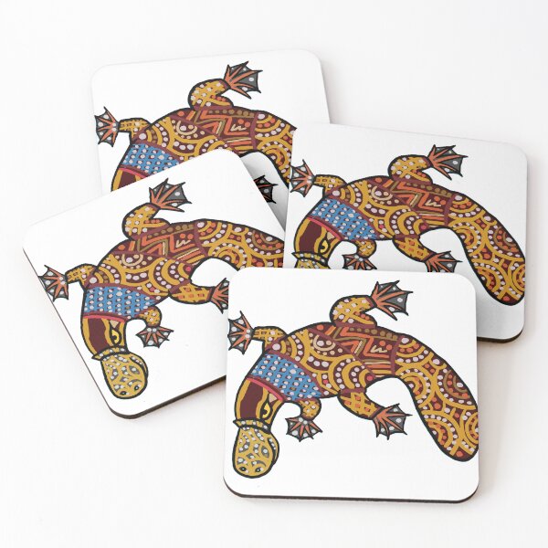 Item preview, australian aboriginal art PLATIPOS 001 designed and sold by AZEM-ST.