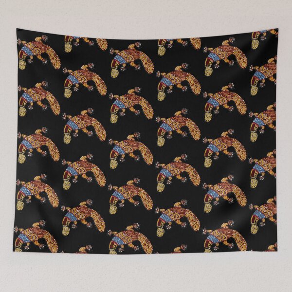 Item preview, australian aboriginal art PLATIPOS 001 designed and sold by AZEM-ST.