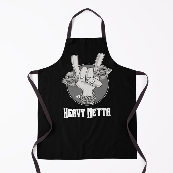 Item preview, Heavy Metta - Dharma Metal horns (B/W) designed and sold by TheKamikazen.