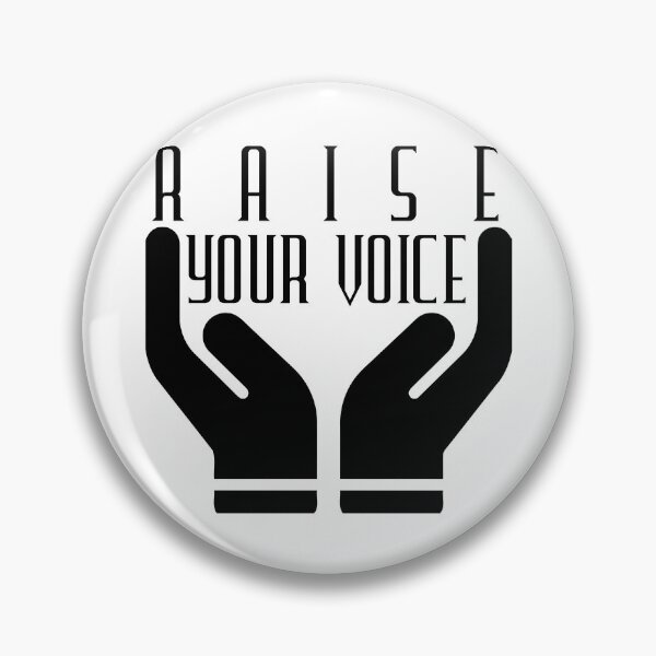 Item preview, RAISE YOUR VOICE  designed and sold by SimplyByNatasha.