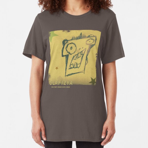 Sticky Note drawing Slim Fit T-Shirt