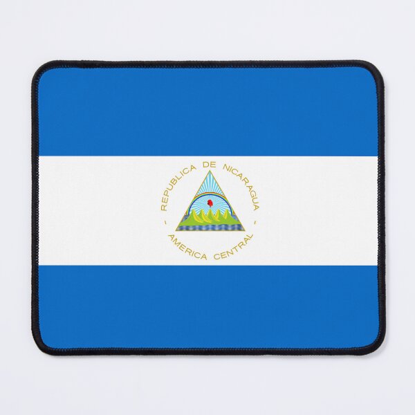 Item preview, Flag of Nicaragua designed and sold by brigadeiro.