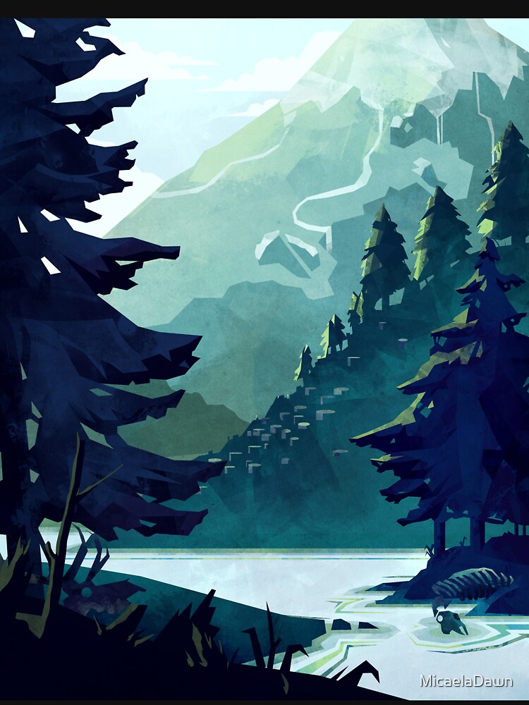 Canadian Mountain by MicaelaDawn