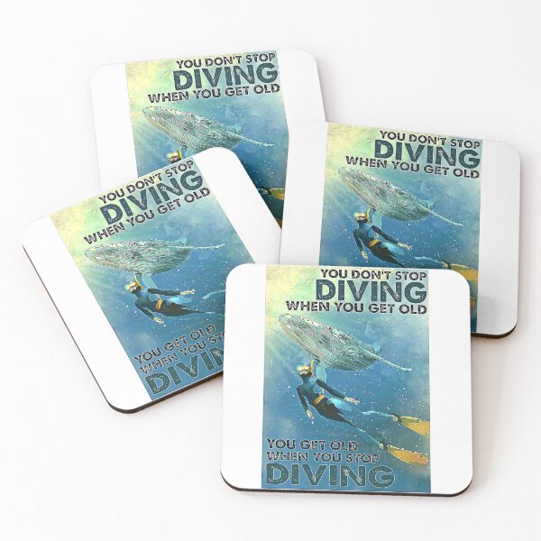 Item preview, Scuba Diving You Get Old When You Stop Diving designed and sold by TaryGambit95.