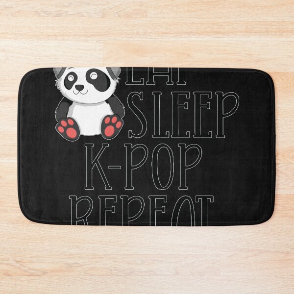 Item preview, Eat Sleep K-Pop Repeat T-Shirt Korean Panda KPop Kawaii Essential designed and sold by MaldeneMar.