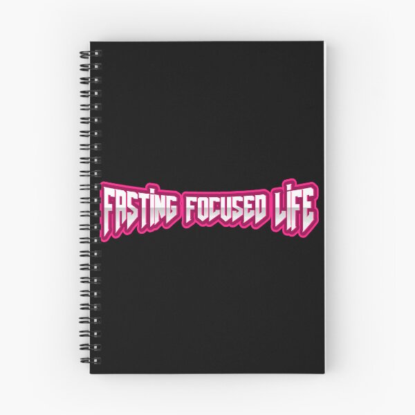 Item preview, Fasting Focused Life-Black Background designed and sold by Trendi61.
