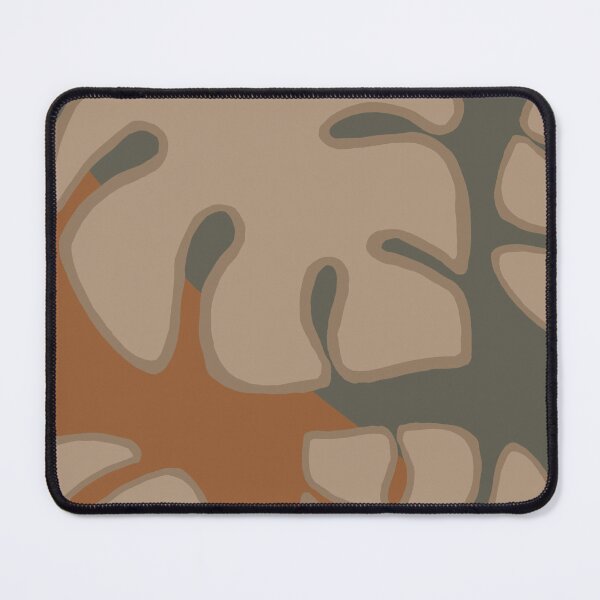 Item preview, Big Palms with neutral colors browns and greens sage  designed and sold by WildCanyon.