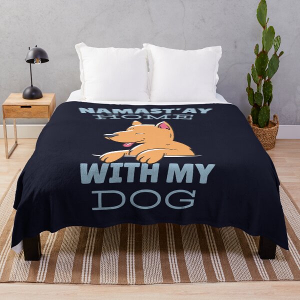 Item preview, Namastay Home with My Dog designed and sold by HongLanAudi.