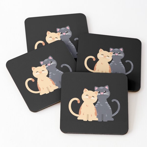Aperçu de l'œuvre Deux chats amoureux créée et vendue par HongLanAudi.