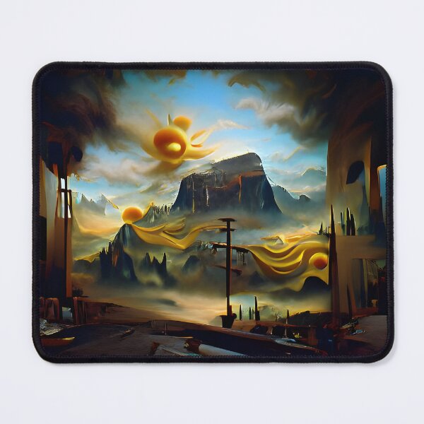 Item preview, Fantasy Mountain Matte Finish 3D Pigmented designed and sold by CLoudyHermit.