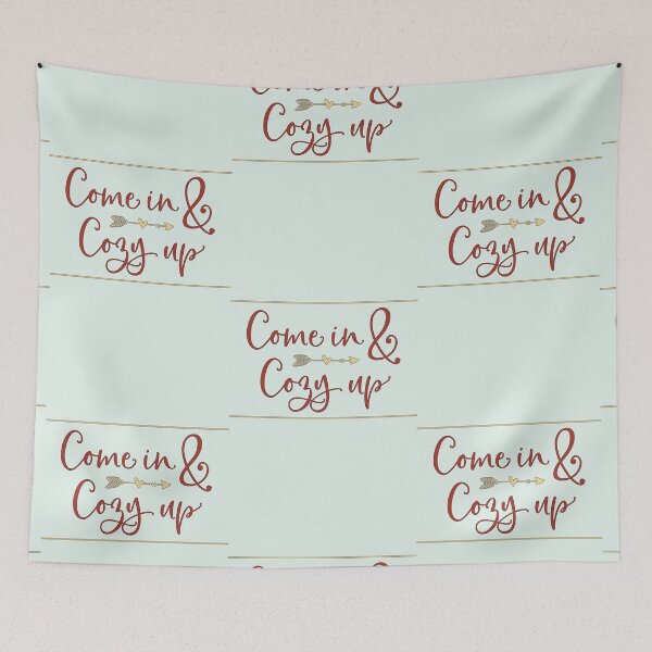 Item preview, Come In & Cozy Up | Doormat designed and sold by Wagdy-online.