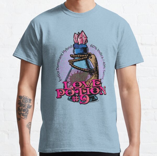 Love Potion #9 Cannabis Strain Art Classic T-Shirt