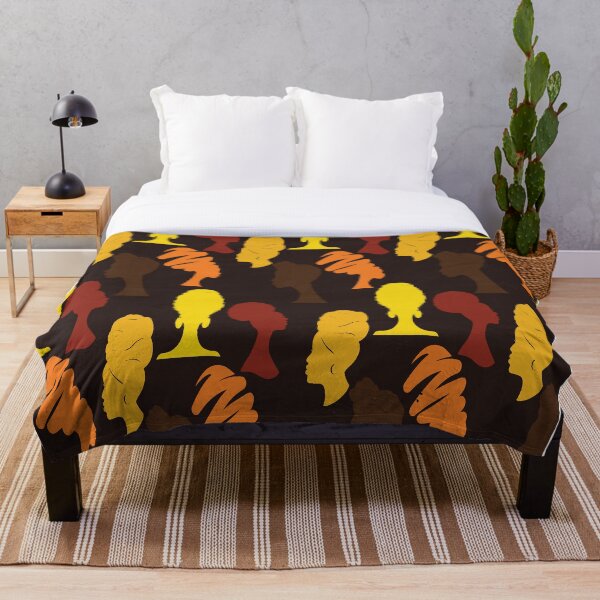 Item preview, African women's silhouette art designed and sold by designbyuxf.