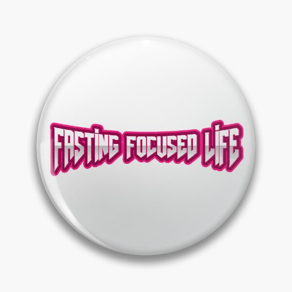 Item preview, Fasting Focused Life-White Background designed and sold by Trendi61.