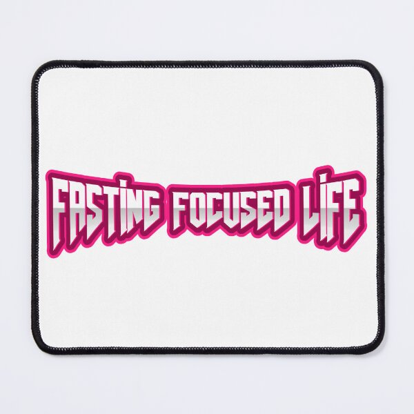 Item preview, Fasting Focused Life-White Background designed and sold by Trendi61.