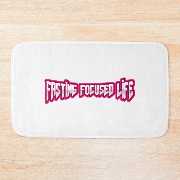Item preview, Fasting Focused Life-White Background designed and sold by Trendi61.