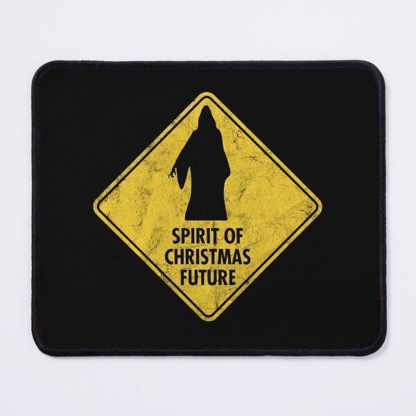 Item preview, The Spirit of Christmas Future Ahead Sign designed and sold by twHistory.