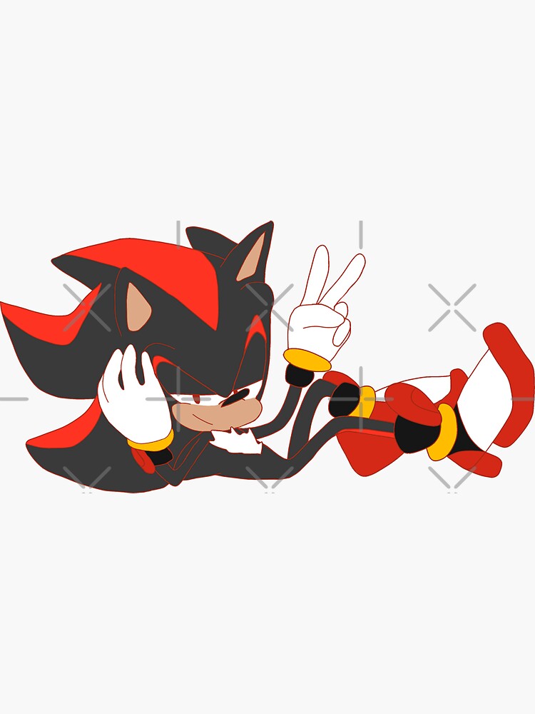 SONIC ADVENTURE 2 (SHADOW) Sticker for Sale by etherealmold