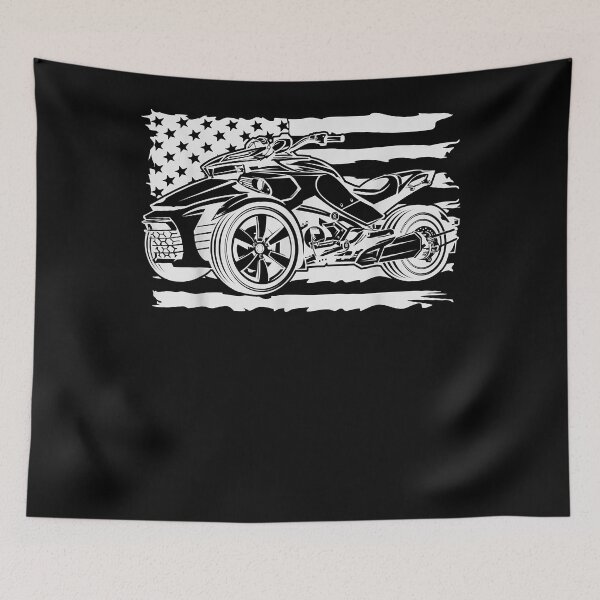 Item preview, 3 Wheel Motorcycle.US Spyder Shirt. T-Shirt designed and sold by jadynbennionv.