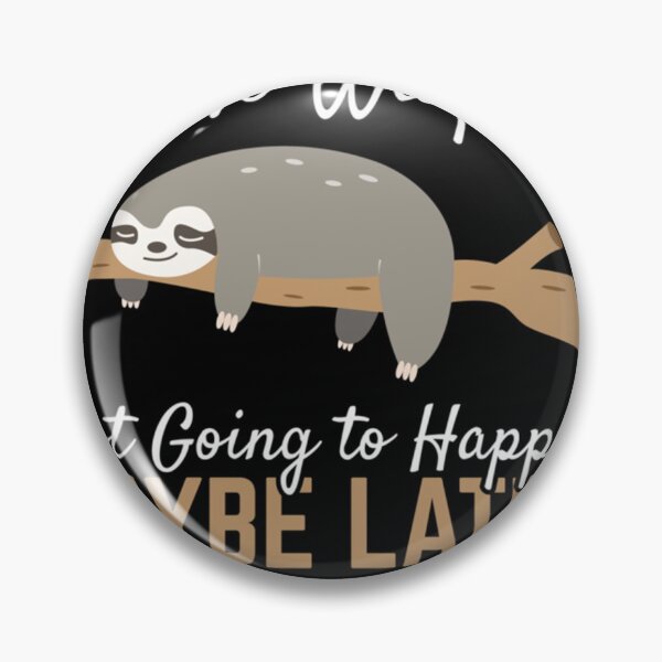 Item preview, Sloth Gift Lazy Sloth Procrastination SlothLife Classic T-Shirt designed and sold by SaskiaGeyerd.
