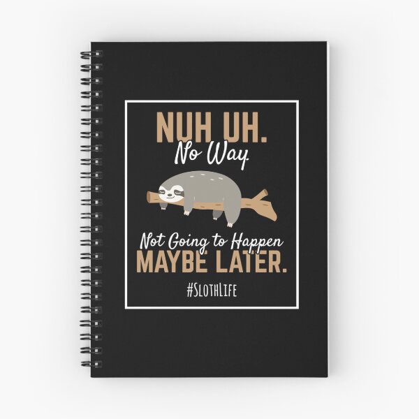 Item preview, Sloth Gift Lazy Sloth Procrastination SlothLife Classic T-Shirt designed and sold by SaskiaGeyerd.