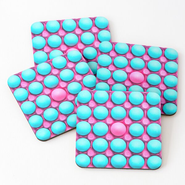 Item preview, Be different creative vision art, pastel eggs flat lay pattern designed and sold by Shifa19.
