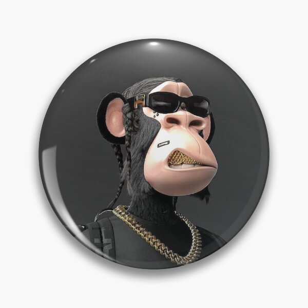 Item preview, Nft Hape Beast Gang Collection #1, Cool Ape On Black Shirt - Classic T shirt designed and sold by BestonthePlanet.