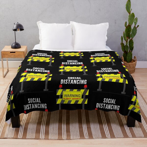 Item preview, Social Distancing, 6 Feet Apart, Warning, T-shirt Classic T-Shirt designed and sold by SaskiaGeyerd.
