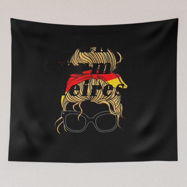 Item preview, Funny Fake German Heiress German Flag Colors for Women T-Shirt designed and sold by maverickbott.