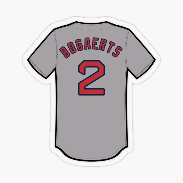 Xander Bogaerts Jersey Sticker Sticker for Sale by marshawwxjudith